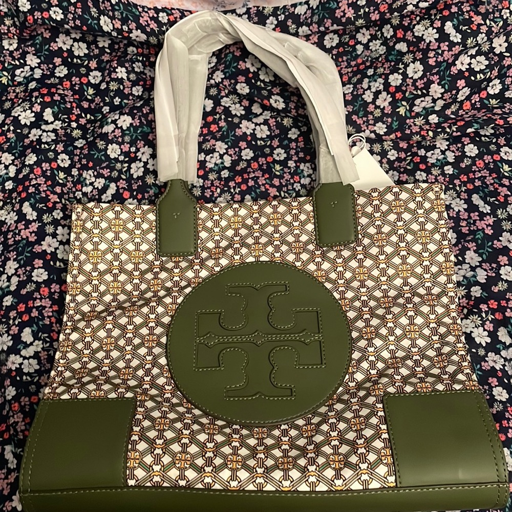 NWT- Tory Burch-Ella Medallion Small Tote